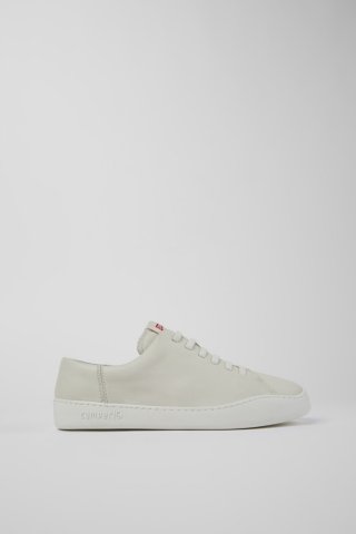 Neu Eingetroffen Camper Peu Touring - Weißer Herrensneaker aus Leder. Neu Eingetroffen Camper Peu Touring - Weißer Herrensneaker aus Leder.