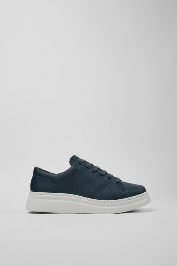 Neu Eingetroffen Camper Runner Up - Grüne Ledersneaker für Damen Neu Eingetroffen Camper Runner Up - Grüne Ledersneaker für Damen