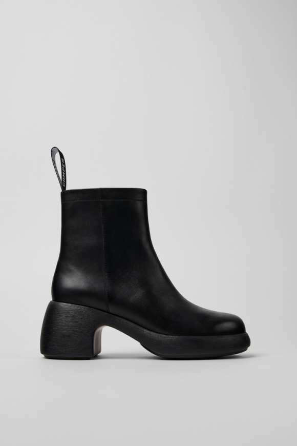Neu Eingetroffen Camper Thelma II - Schwarze Lederstiefeletten für Damen. Neu Eingetroffen Camper Thelma II - Schwarze Lederstiefeletten für Damen.