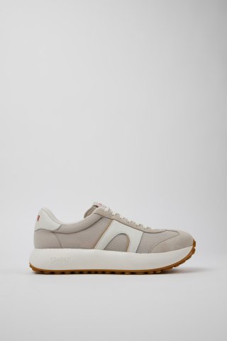 Neu Eingetroffen Camper Pelotas Athens - Mehrfarbiger Herrensneaker aus Recycling-PET und Nubukleder.