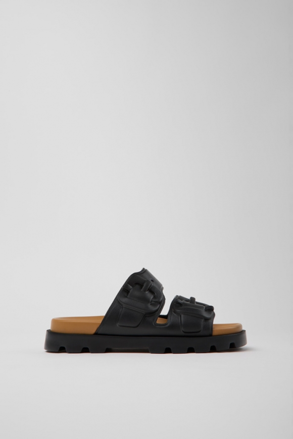 Neu Eingetroffen Camper Brutus Sandal - Schwarze EVA-Sandalen für Damen. Neu Eingetroffen Camper Brutus Sandal - Schwarze EVA-Sandalen für Damen.
