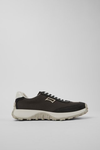Neu Eingetroffen Camper Drift Trail VIBRAM - Mehrfarbiger Herrensneaker aus Recycling-PET und Nubukleder.