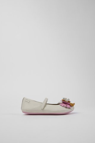 Neu Eingetroffen Camper Twins - Weißer Mary Jane-Schuh aus Leder