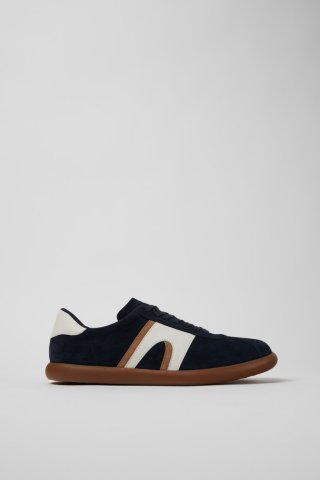 Neu Eingetroffen Camper Pelotas Soller - Mehrfarbiger Herrensneaker aus Nubukleder und Leder.