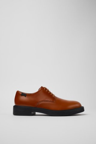 Neu Eingetroffen Camper Dean - Brauner Herrenschuh aus Leder.