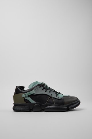 Neu Eingetroffen Camper Twins - Mehrfarbiger Herrensneaker aus Leder und Textil.