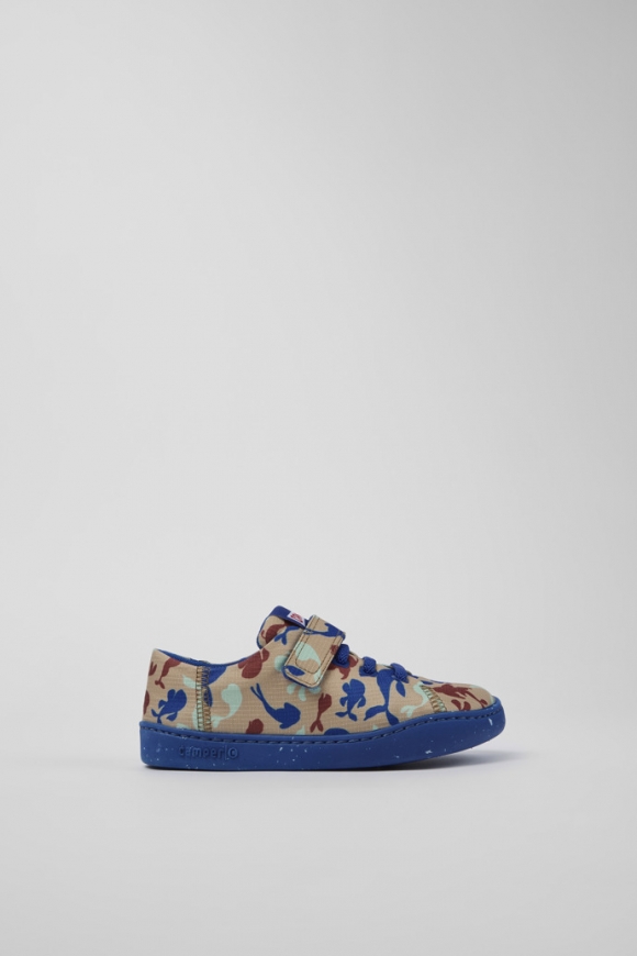 Neu Eingetroffen Camper Peu Touring - Mehrfarbiger Slipper aus Textil