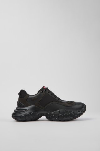 Neu Eingetroffen Camper Pelotas Mars - Schwarze Damensneaker aus Textil/Leder