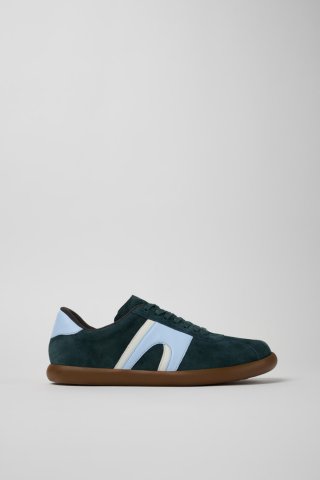 Neu Eingetroffen Camper Pelotas Soller - Grüner Herrensneaker aus Nubukleder/Leder Neu Eingetroffen Camper Pelotas Soller - Grüner Herrensneaker aus Nubukleder/Leder