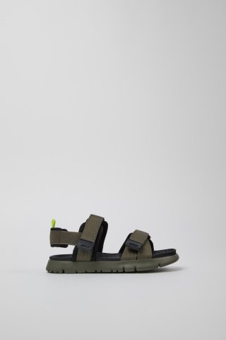 Neu Eingetroffen Camper Oruga - Mehrfarbige Kindersandalen aus Textil.