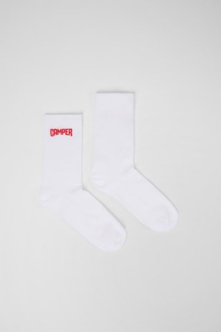 Neu Eingetroffen Camper Socks - Weiße Kurzsocken als Basic