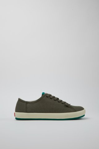 Neu Eingetroffen Camper Peu Rambla - Grüner Herrensneaker aus recycelter Baumwolle.