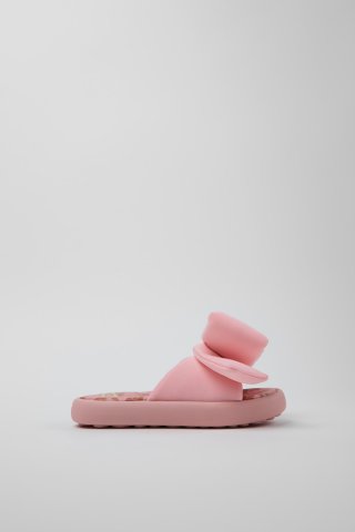 Neu Eingetroffen Camper Pelotas Flota - Rosa Kindersandalen aus Recycling-PET.