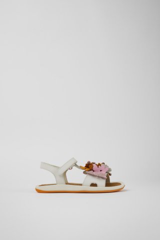 Neu Eingetroffen Camper Twins - Mehrfarbige Ledersandalen