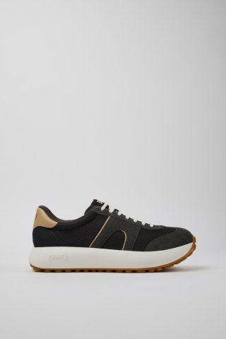 Neu Eingetroffen Camper Pelotas Athens - Mehrfarbiger Herrensneaker aus recyceltem PET und Nubukleder.
