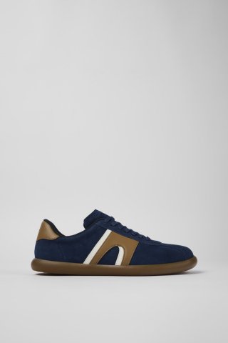 Neu Eingetroffen Camper Pelotas Soller - Blauer Herrensneaker aus Nubukleder/Leder Neu Eingetroffen Camper Pelotas Soller - Blauer Herrensneaker aus Nubukleder/Leder