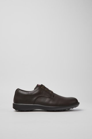 Neu Eingetroffen Camper Atom Work - Brauner Herrenschuh aus Leder.