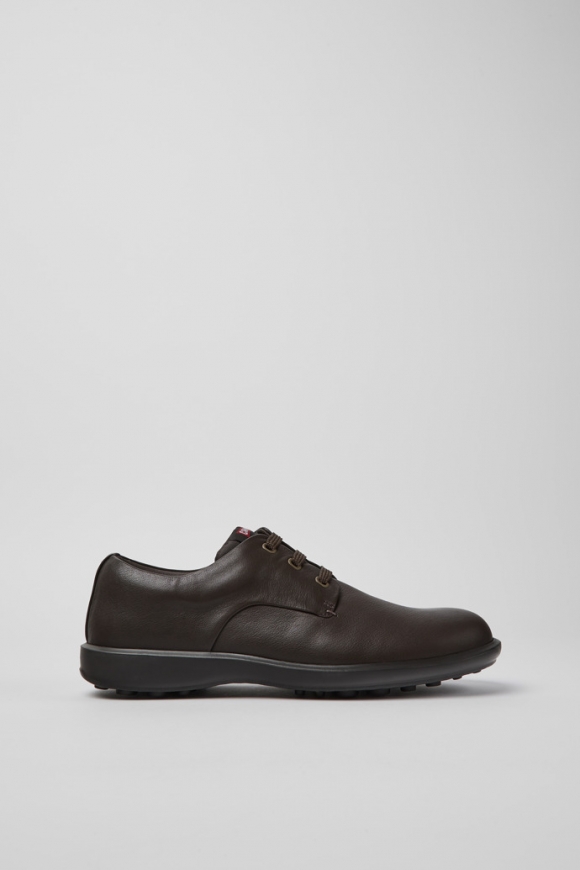 Neu Eingetroffen Camper Atom Work - Brauner Herrenschuh aus Leder.