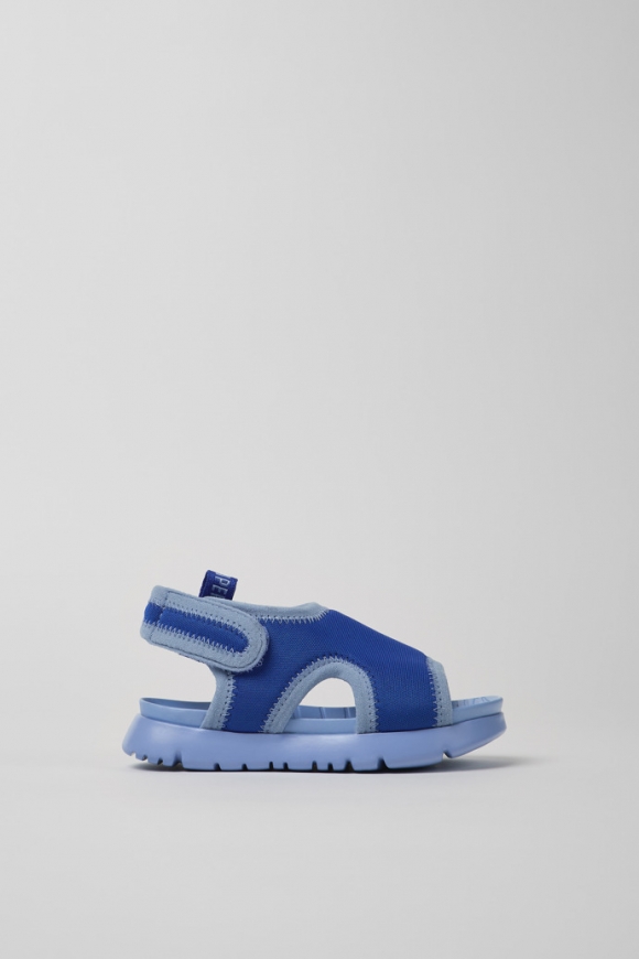 Neu Eingetroffen Camper Oruga - Blaue Textilsandalen