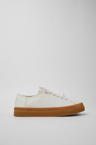 Neu Eingetroffen Camper Peu Roda - Weißer Herrensneaker aus TENCEL™ Lyocell.