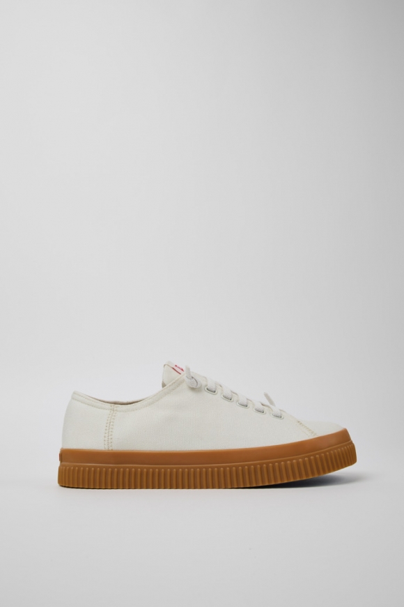 Neu Eingetroffen Camper Peu Roda - Weißer Herrensneaker aus TENCEL™ Lyocell. Neu Eingetroffen Camper Peu Roda - Weißer Herrensneaker aus TENCEL™ Lyocell.