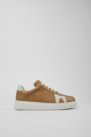 Neu Eingetroffen Camper Twins - Braune Ledersneaker für Damen