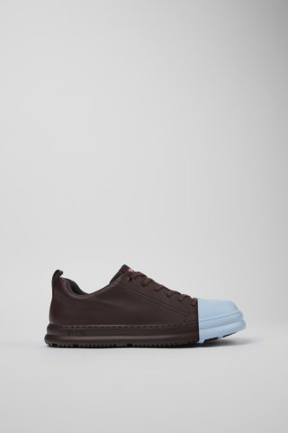 Neu Eingetroffen Camper Junction Runner - Weinroter Damensneaker aus Leder