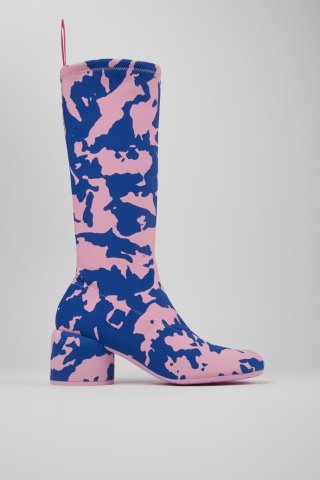 Neu Eingetroffen Camper Niki - Mehrfarbige Damenstiefel aus Textil