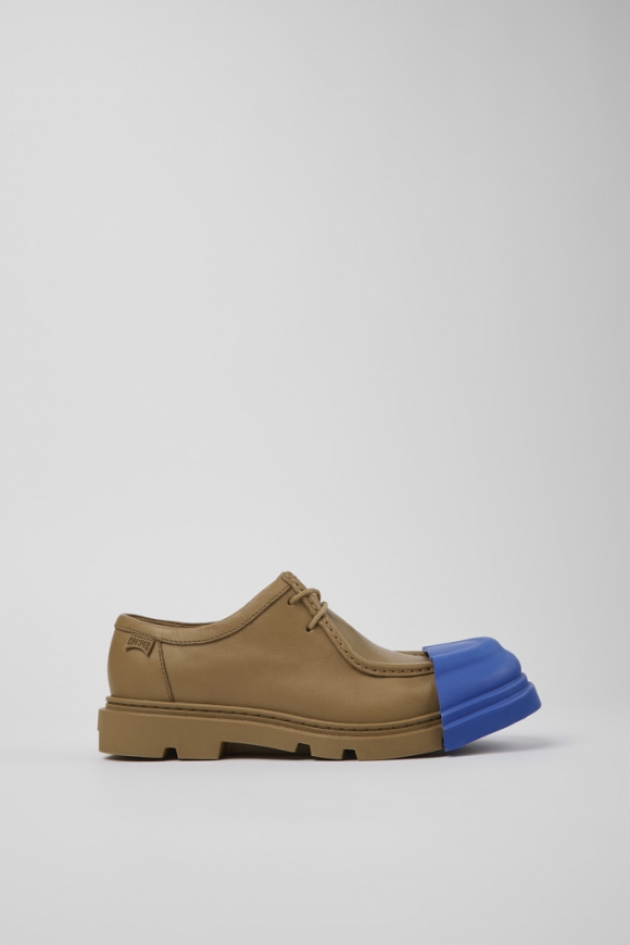 Neu Eingetroffen Camper Junction - Braune Wallabee-Lederschuhe für Damen Neu Eingetroffen Camper Junction - Braune Wallabee-Lederschuhe für Damen