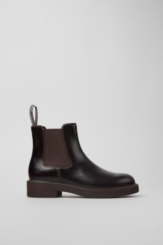 Neu Eingetroffen Camper Dean - Braune Damenstiefelette aus Leder