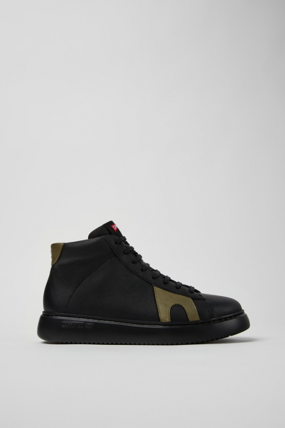 Neu Eingetroffen Camper Runner K21 - Mehrfarbige Lederstiefel-Sneaker für Herren. Neu Eingetroffen Camper Runner K21 - Mehrfarbige Lederstiefel-Sneaker für Herren.