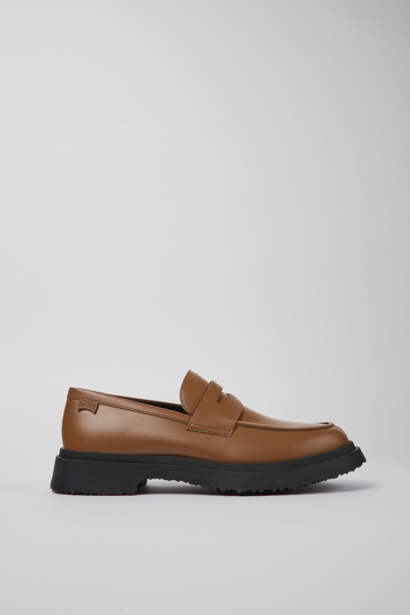 Neu Eingetroffen Camper Walden - Brauner Herrenloafer aus Leder Neu Eingetroffen Camper Walden - Brauner Herrenloafer aus Leder