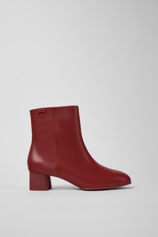 Neu Eingetroffen Camper Katie - Weinrote Damenstiefelette aus Leder