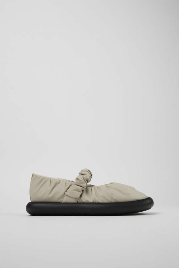 Neu Eingetroffen Camper Onda - Grauer Mary Jane-Damenschuh aus Textil Neu Eingetroffen Camper Onda - Grauer Mary Jane-Damenschuh aus Textil