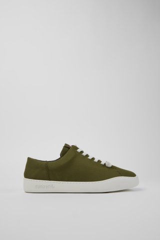 Neu Eingetroffen Camper Peu Touring - Grüner Herrensneaker aus Textil