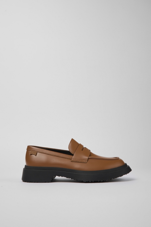 Neu Eingetroffen Camper Walden - Brauner Damenloafer aus Leder Neu Eingetroffen Camper Walden - Brauner Damenloafer aus Leder