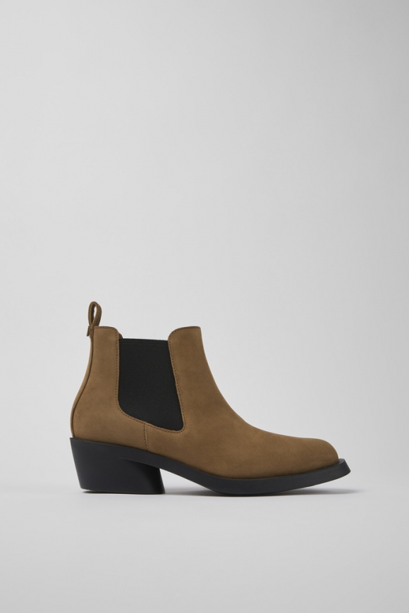 Neu Eingetroffen Camper Bonnie - Braune Damenstiefelette aus Nubukleder Neu Eingetroffen Camper Bonnie - Braune Damenstiefelette aus Nubukleder
