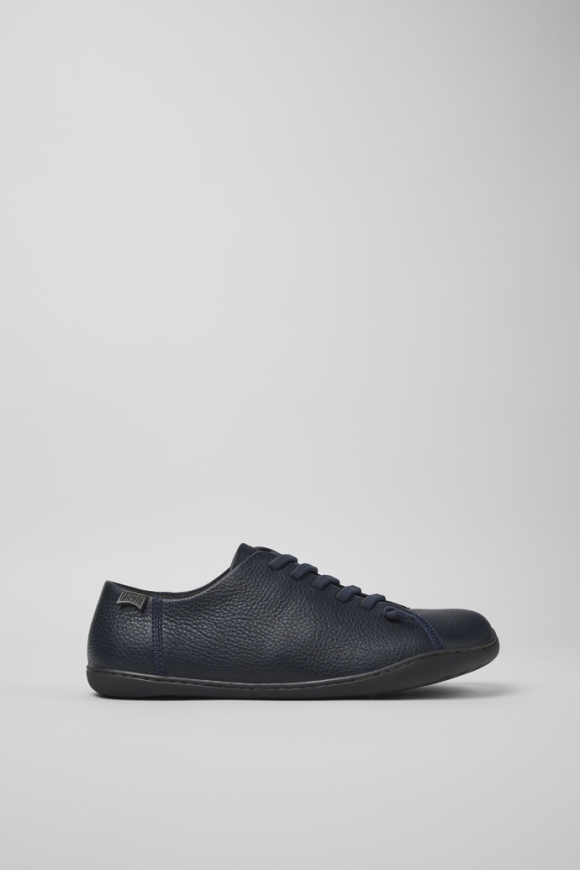 Neu Eingetroffen Camper Peu - Blauer Herrenschuh aus Leder. Neu Eingetroffen Camper Peu - Blauer Herrenschuh aus Leder.