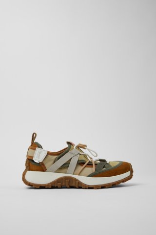 Neu Eingetroffen Camper Twins - Mehrfarbiger Damensneaker aus Recycling-PET und Nubukleder.