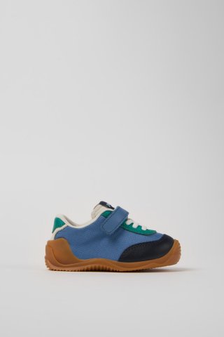 Neu Eingetroffen Camper Dadda - Mehrfarbige Kindersneaker aus Leder und Textil.