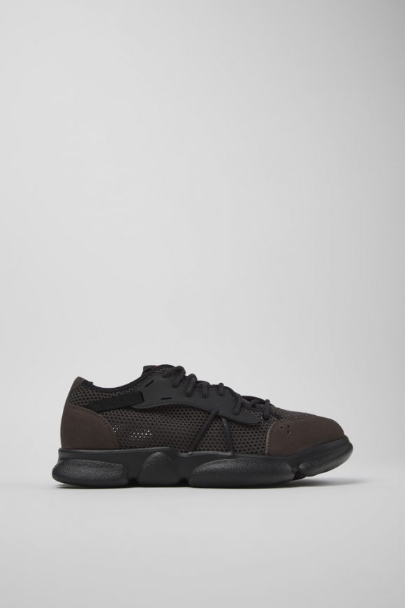 Neu Eingetroffen Camper Karst - Grauer Herrensneaker aus Textil Neu Eingetroffen Camper Karst - Grauer Herrensneaker aus Textil