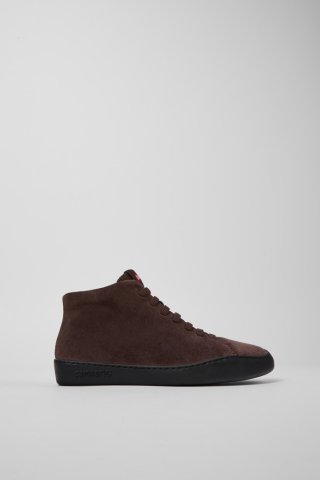 Neu Eingetroffen Camper Peu Touring - Braune Damenstiefelette aus Nubukleder