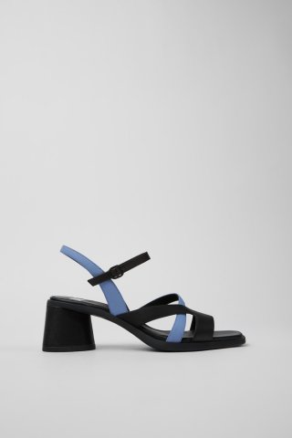 Neu Eingetroffen Camper Twins - Mehrfarbige Slingback-Ledersandalen für Damen Neu Eingetroffen Camper Twins - Mehrfarbige Slingback-Ledersandalen für Damen