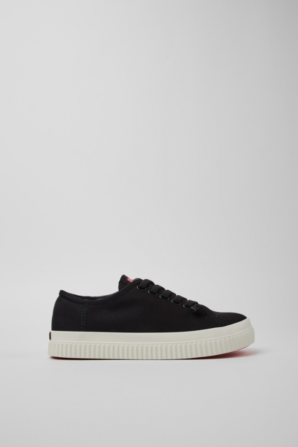 Neu Eingetroffen Camper Peu Roda - Schwarzer Damenschuh aus TENCEL® Lyocell.