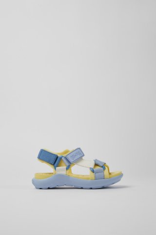Neu Eingetroffen Camper Wous - Mehrfarbige Kindersandale aus Textil