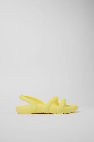 Neu Eingetroffen Camper Kobarah Flat - Gelbe Unisex-Sandale