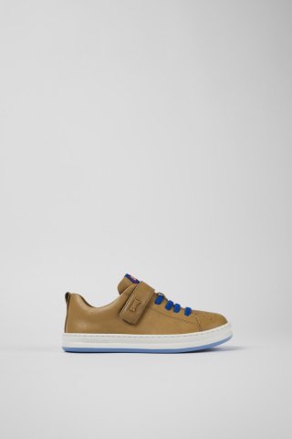 Neu Eingetroffen Camper Runner - Brauner Ledersneaker