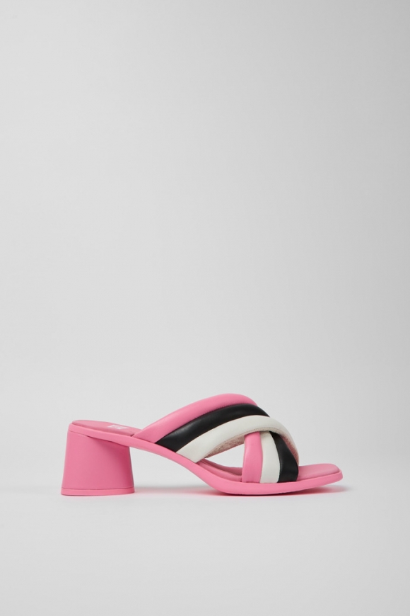 Neu Eingetroffen Camper Twins - Bunte Damensandale aus Leder