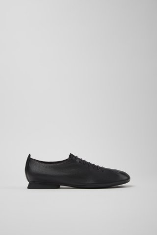 Neu Eingetroffen Camper Casi Myra - Schwarzer Lederschuh für Damen.