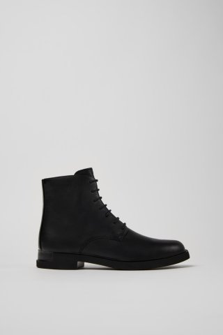 Neu Eingetroffen Camper Iman - Schwarzer Damenschnürstiefel aus Leder Neu Eingetroffen Camper Iman - Schwarzer Damenschnürstiefel aus Leder